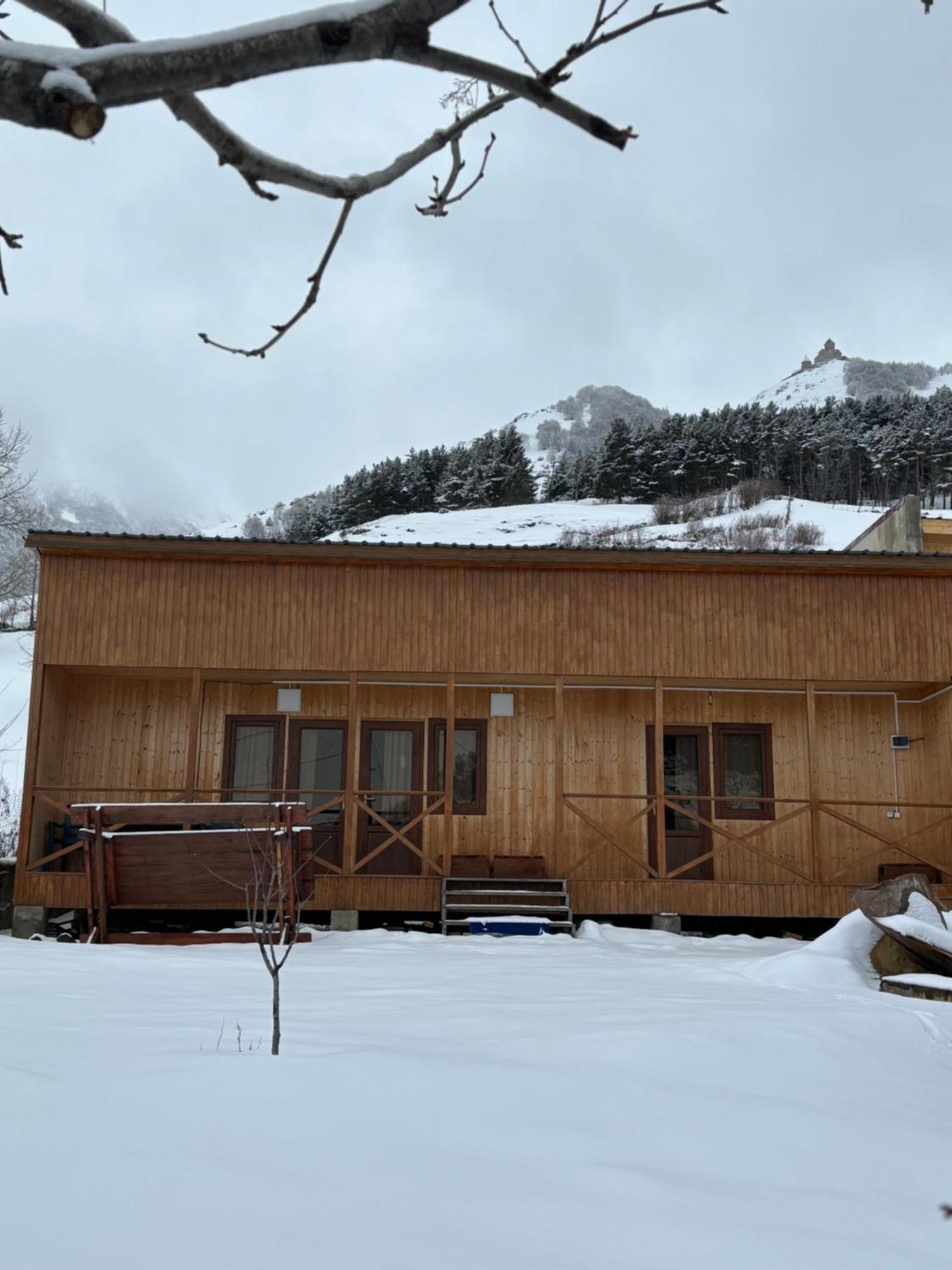 Family Hostel Nika Kazbegi Bagian luar foto